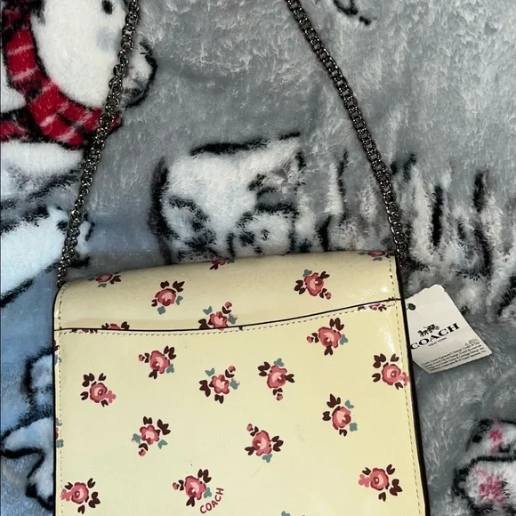 Authentic Coach Bowery Crossbody With Floral Bloom Print
